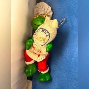 Unique frog ornament